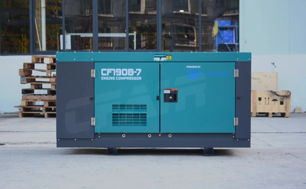 185 cfm diesel compressor