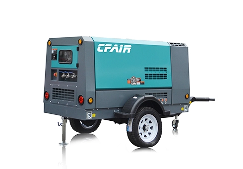 CF120MI-7 7 Bar 120CFM Diesel Construction CFAIR compressore con Jack Hammer