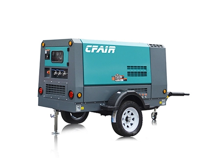 CF130MI-7 Mobile Powerhouse: compressore d'aria CFAIR 130 CFM 7 Bar