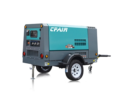 Compressore d'aria portatile CFAIR 185CFM con esperienza CF185MI-7