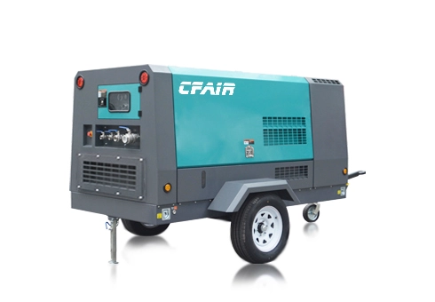 CF400MK-7 basso consumo energetico Cummins Engine Diesel compressore industriale portatile CFAIR 400 CFM