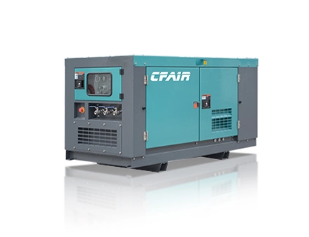 CF130BI-7 compressore CFAIR a vite rotante silenzioso 130 CFM con motore Diesel 7 Bar