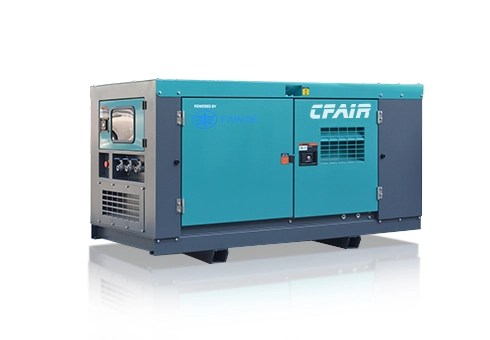 CF185BF-7 185 CFM 7 Bar compressore d'aria Diesel CFAIR Box con motore FAWDE