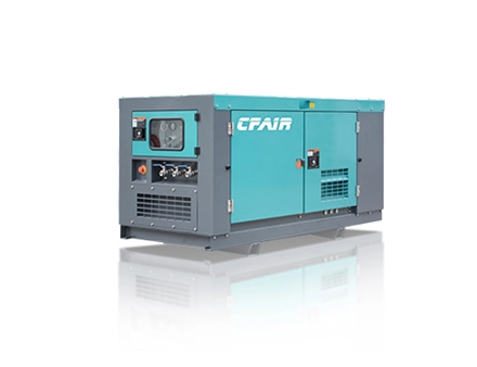 CF175BY-7 CFAIR 175CFM Diesel compressore d'aria a vite motore Yanmar