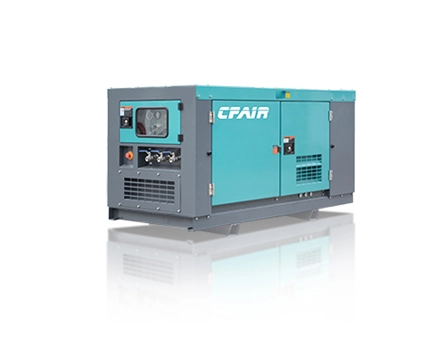 CF100BR-7 compressori d'aria portatili per miniere a vite CFAIR 100 CFM con motore Diesel da 7 Bar