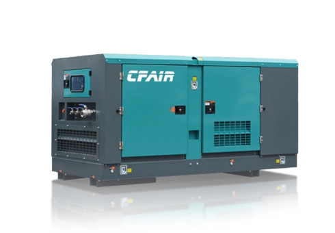 CF400BK-7 400CFM compressore d'aria a vite per attrezzature industriali CFAIR con basso rumore