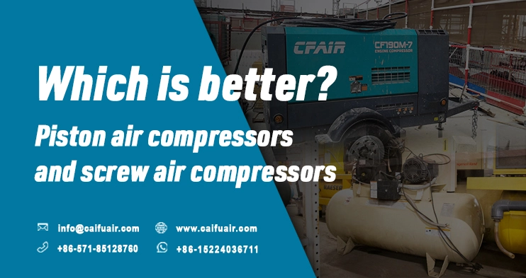 Quale è meglio? Compressore a vite vs compressore a pistone